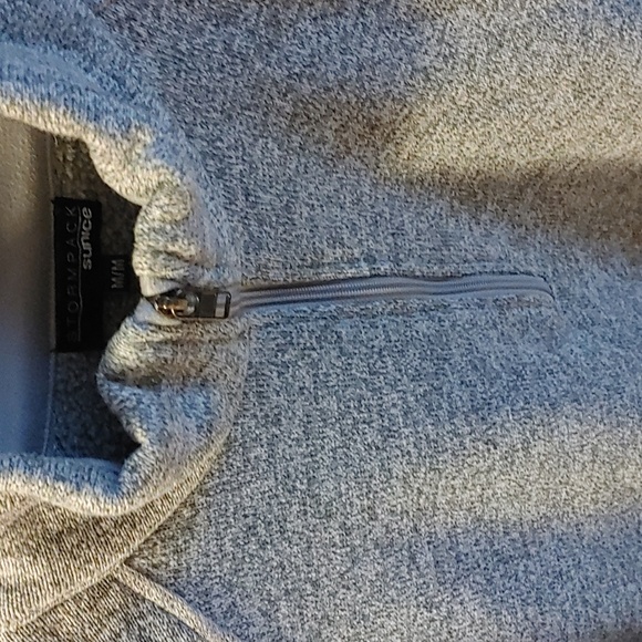 SUNICE Stormpack Long Sleeve 1/4 Zip Pullover Top Gray medium - Picture 2 of 10